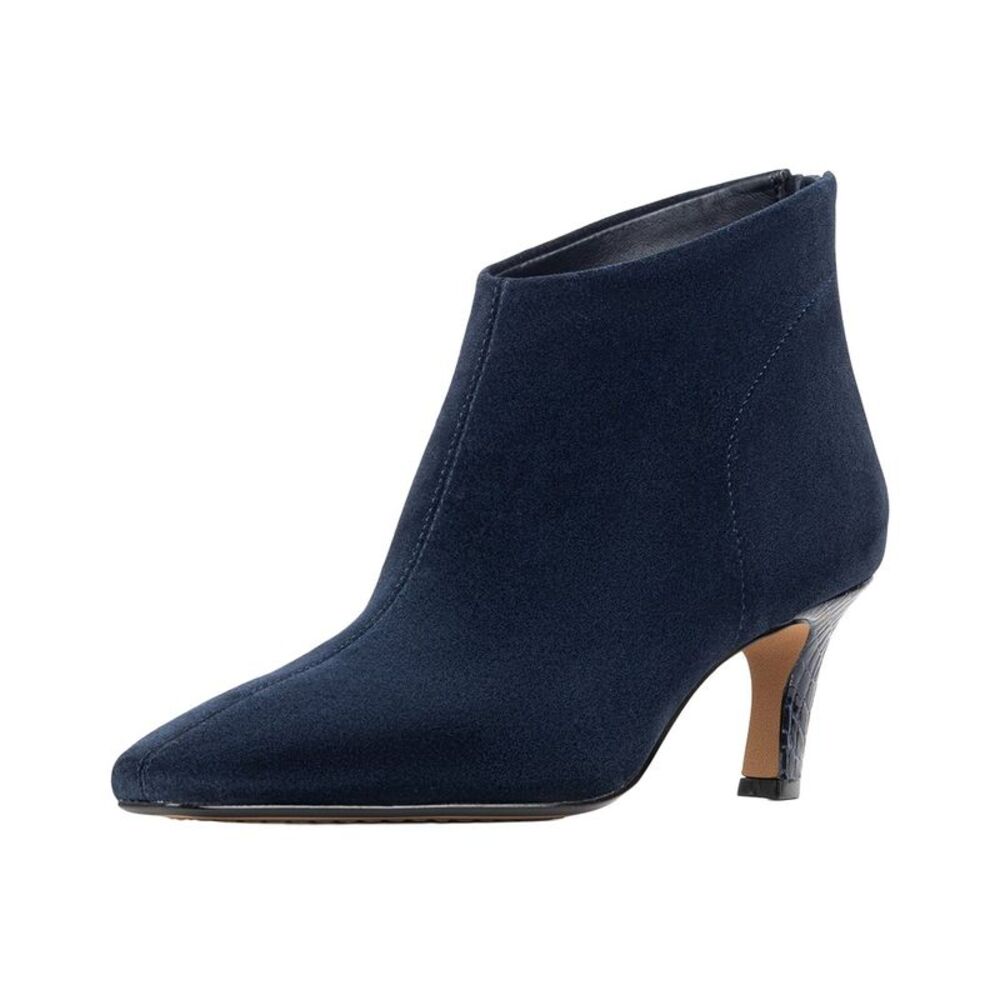 Donald Pliner Bryanna 02 Suede Bootie, Navy